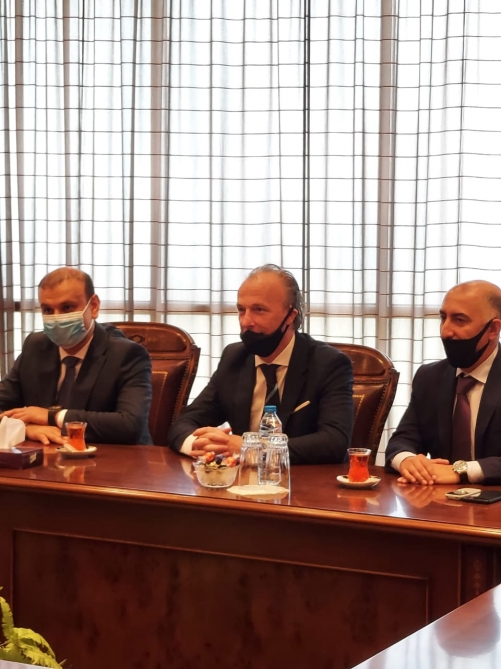 Milli Olimpiya Komitəsində WAKO prezidenti ilə görüş olub